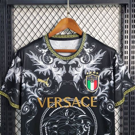 italy versace jersey|italy x versace black jersey.